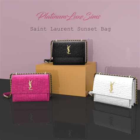 sims 4 YSL sunset bag